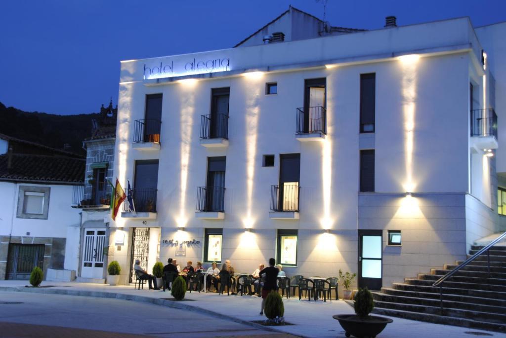 Hotel Alegria Banos De Montemayor Chambre photo